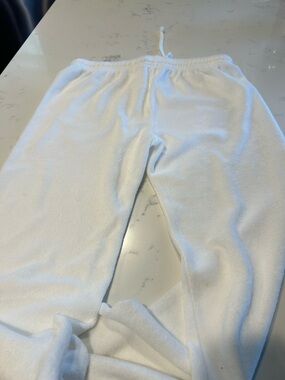 Lucy White Kids Casual Bottoms - Soft Terry Lounge Pants